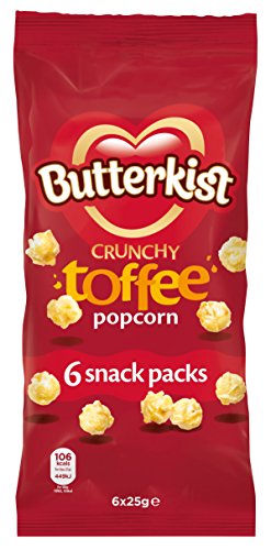Butterkist Knuspriges Toffee Popcorn, 6 x 20 g Butterkist Knuspriges Toffee Popcorn, 6 x 20 g von Butterkist