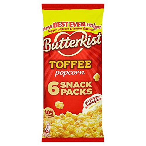 Butterkist Toffee Popcorn 6x25g von Butterkist