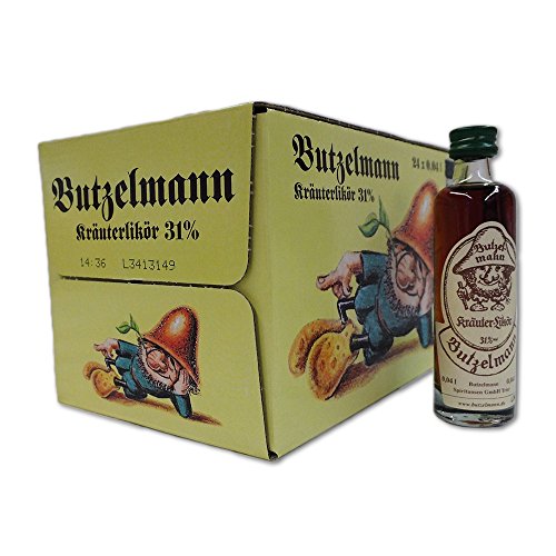 Kräuterlikör Butzelmann 31% 24 x 0,04 Liter Kräuterlikör Butzelmann 31% 24 x 0,04 Liter von Butzelmann