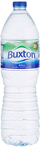 Buxton A02761 Mineralwasserflasche, Kunststoff, 1,5 l, 6 Stück von Buxton