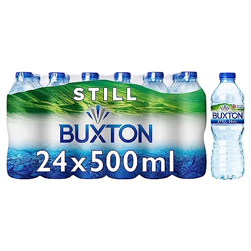 Buxton Natural Mineral Water Bottle Plastic 500ml Still Ref A01708 [Pack 24] von Buxton