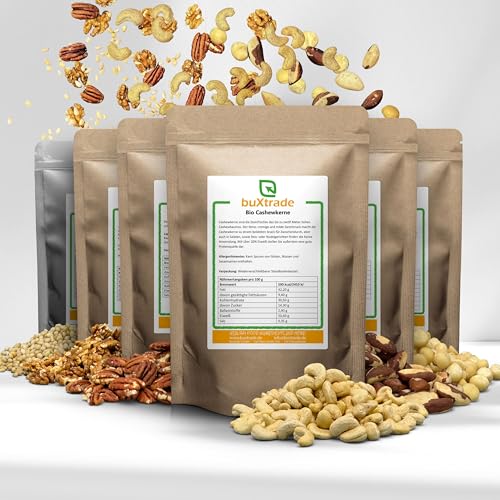 1 Pack 1kg | Nuss Bundle | Nuss Pack | Nüsse | Bio | Buxtrade | Bundle 1 Pack 1kg | Nuss Bundle | Nuss Pack | Nüsse | Bio | Buxtrade | Bundle von Buxtrade