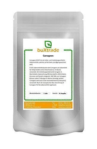 10 x 500 g Carrageen E 407 gemahlen Irländisches Moos Carrageenan Hydrokolloide 5 kg von Buxtrade