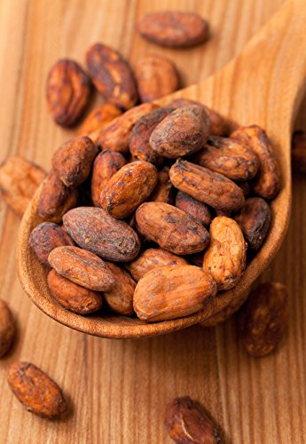 10 x 500 g Kakaobohnen roh - unbehandelt ganz Kakao Bohne rein Rohkost 5 kg von Buxtrade