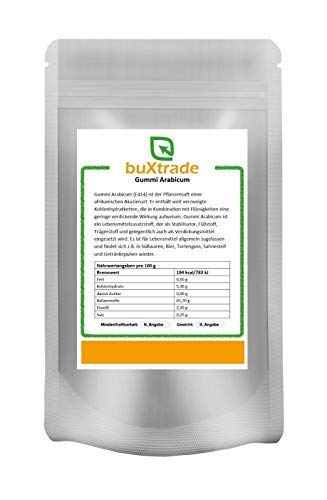 100 g Gummi Arabicum Gummar HT Ballaststoff Gum Arabic spühgetrocknetes Pulver 100 g Gummi Arabicum Gummar HT Ballaststoff Gum Arabic spühgetrocknetes Pulver von Buxtrade