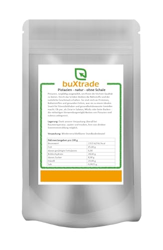 100 g Pistazien Natur | ungesalzen | Nuss | Nüsse | Pistazienkerne ohne Schale | Buxtrade 100 g Pistazien Natur | ungesalzen | Nuss | Nüsse | Pistazienkerne ohne Schale | Buxtrade von Buxtrade