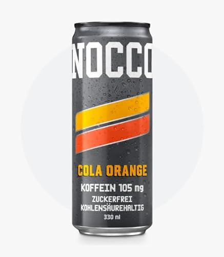 16 Dosen NOCCO BCAA Drink | Cola Orange | Buxtrade | 330 ml | 105 mg Koffein von Buxtrade