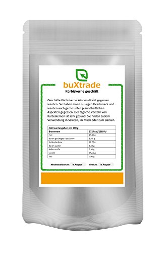 2 kg Geschälte Kürbiskerne | Top Qualität | Rohkostqualität | unbehandelt | Eiweißreich | ohne Zusätze | vegan | 2 kg Geschälte Kürbiskerne | Top Qualität | Rohkostqualität | unbehandelt | Eiweißreich | ohne Zusätze | vegan | von Buxtrade