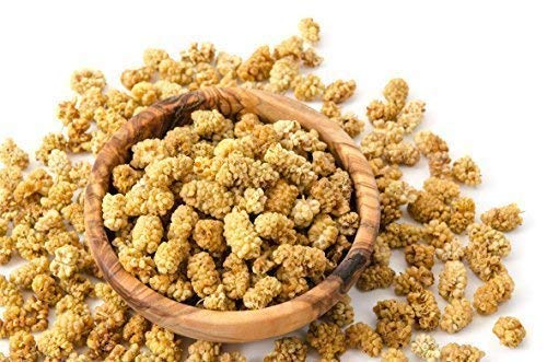 2 x 500 g Weiße Maulbeeren | getrocknet | ungeschwefelt | knusprig | süß | Snack | Beeren | 1 kg 2 x 500 g Weiße Maulbeeren | getrocknet | ungeschwefelt | knusprig | süß | Snack | Beeren | 1 kg von Buxtrade
