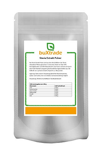 20 kg | Stevia Extrakt Pulver | Natürliches Süßungsmittel | Kalorienfreie Süße | Ohne Zusätze | Zuckerersatz | Buxtrade 20 kg | Stevia Extrakt Pulver | Natürliches Süßungsmittel | Kalorienfreie Süße | Ohne Zusätze | Zuckerersatz | Buxtrade von Buxtrade