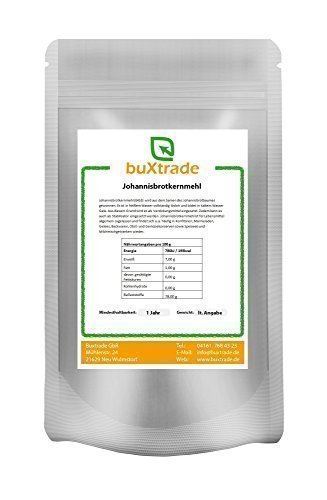 5 x 1 kg Johannisbrotkernmehl | E 410 | Verdickungsmittel | Stabilisator | Geliermittel | 5 kg von Buxtrade