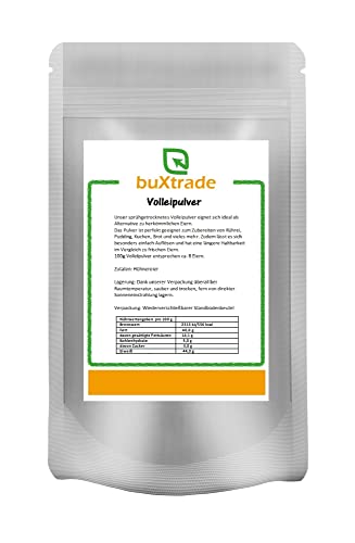 5x 1 kg | Volleipulver | Sprühgetrocknet | Eier | Pulver | Vollei | Ei | Buxtrade von Buxtrade