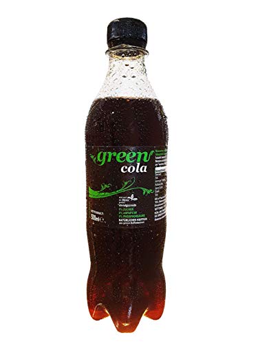 Green Cola - inkl.Pfand | 0,5L | natürliches Koffein | Grüne Kaffeebohne | ohne Zucker | Buxtrade | 18 Flaschen von Buxtrade