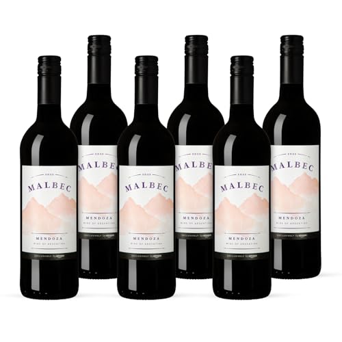 by Amazon Argentinischer Malbec, Rotwein, 4500 ml, 75cl, 6er-Pack von by Amazon