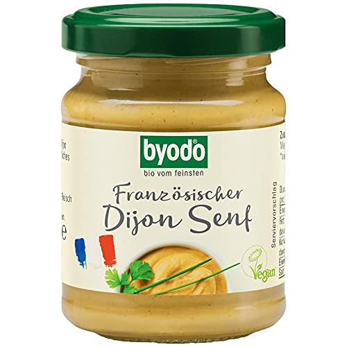 Byodo - Dijon Senf (scharf) - BIO - 125ml - DE-ÖKO-013 von Byodo