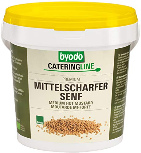 Byodo Bio Mittelscharfer Senf (1 x 1 kg) von Byodo
