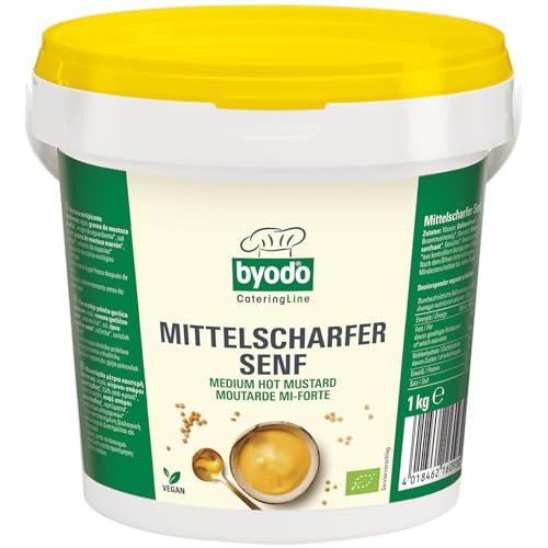 Byodo Bio Mittelscharfer Senf (1 x 1 kg) von Byodo