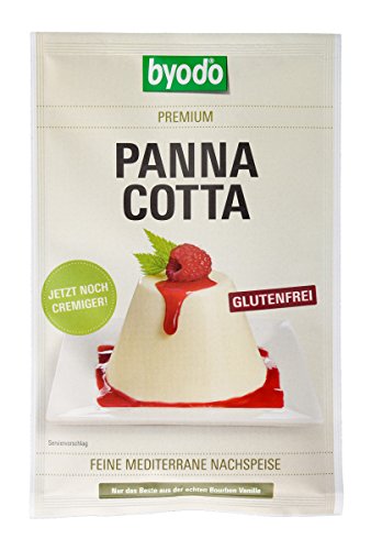Bio Panna Cotta - Byodo | Vegane Dessert-Mischung I 100% Bio-Qualität I Ohne künstliche Zusätze I 36g Packung Bio Panna Cotta - Byodo | Vegane Dessert-Mischung I 100% Bio-Qualität I Ohne künstliche Zusätze I 36g Packung von Byodo