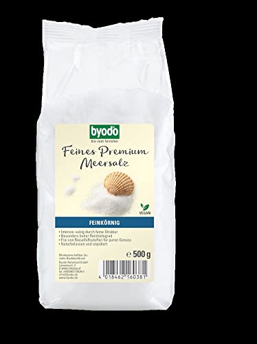 Byodo Premium Meersalz, feinkörnig (6 x 500 gr) von Byodo