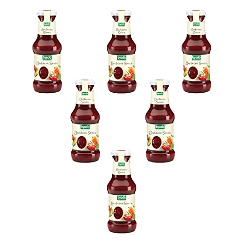 Byodo Barbecue Sauce 0,25 l-6er Pack - Premium-Qualität Vegan Glutenfrei Grillsoße ohne künstliche Zusätze - Ideal für Grillsaison und Feinschmecker - BBQ Sauce in praktischem Mehrfachpack Byodo Barbecue Sauce 0,25 l-6er Pack - Premium-Qualität Vegan Glutenfrei Grillsoße ohne künstliche Zusätze - Ideal für Grillsaison und Feinschmecker - BBQ Sauce in praktischem Mehrfachpack von Byodo