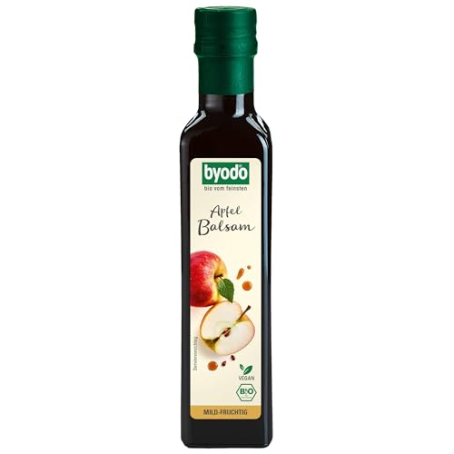 Byodo Bio-Apfel Balsam, 0,25 l Flasche - Fruchtig-vollmundiges Aroma, aus alten Apfelsorten, vegan, vegetarisch, für feine Dressings von Byodo