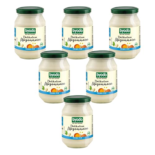 Byodo Bio Delikatess Mayonnaise 80% Fett (6 x 250 ml) von Byodo