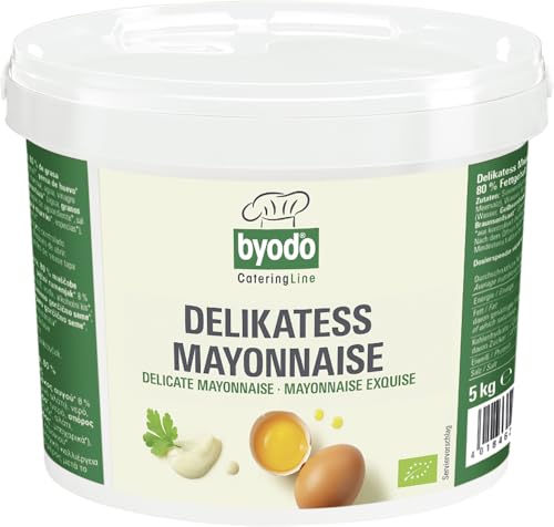 Byodo Bio Delikatess Mayonnaise 80% Fett, 5kg (6 x 5 kg) von Byodo