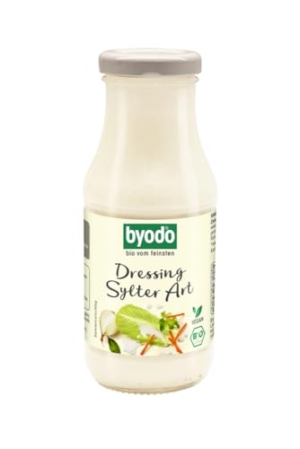 Byodo Bio Dressing Sylter Art - Veganes Salatdressing 245ml - Glutenfrei & Eifrei - Mit Feinster Agavendicksaft Süße - 1er Pack (DE-KO-013) von Byodo