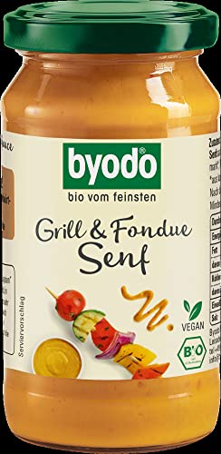 Byodo Bio Grill & Fondue Senf (6 x 200 ml) von Byodo