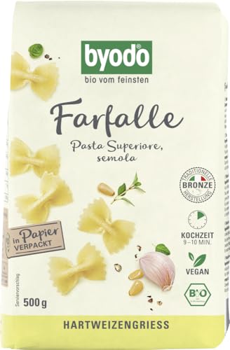 Byodo Bio Helle Farfalle Schmetterlinge (6 x 500 gr) von Byodo