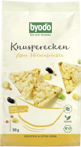 Knusperecken Mais-Hülsenfrüchte, 90 g von Byodo