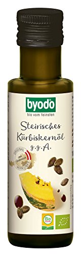 Byodo Bio Kürbiskernöl, 1. Pressung, 2er Pack (2 x 100 ml) von Byodo
