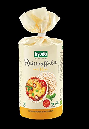 Byodo Bio Reiswaffeln mit Hirse (1 x 100 gr) von Byodo