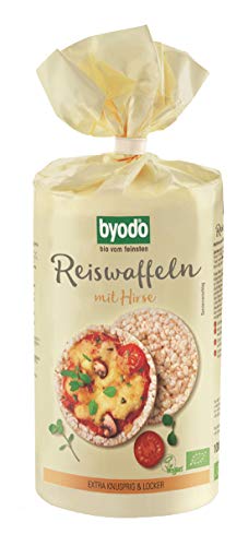 Byodo Reiswaffeln mit Hirse - Bio (6 x 100g) von Byodo