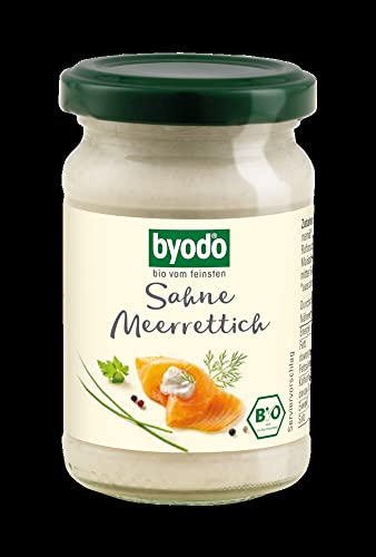 Byodo Bio Sahne Meerrettich, 95 g (6 x 95 gr) von Byodo