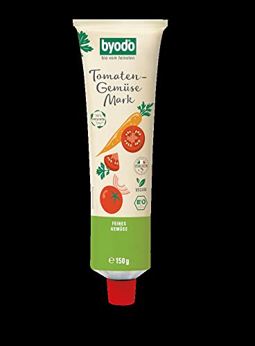 Byodo Bio Tomaten-Gemüse Mark Doppelfrucht, in der Tube (1 x 150 gr) von Byodo