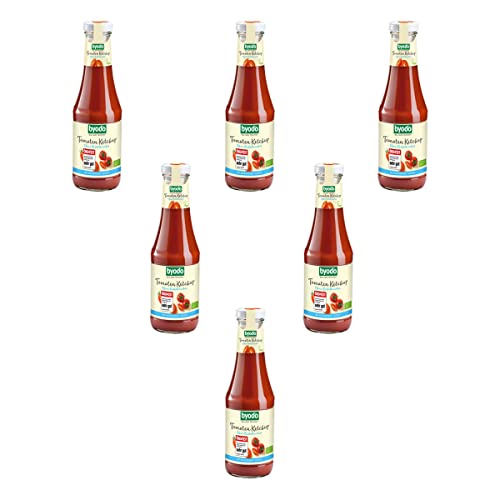 Byodo Bio Tomaten Ketchup ohne Kristallzucker (6 x 500 ml) von Byodo