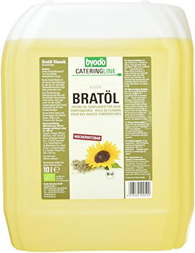 Byodo Bratl desodoriert high-oleic extra mild 1er Pack (1 x 10 l Dose) - Bio von Byodo