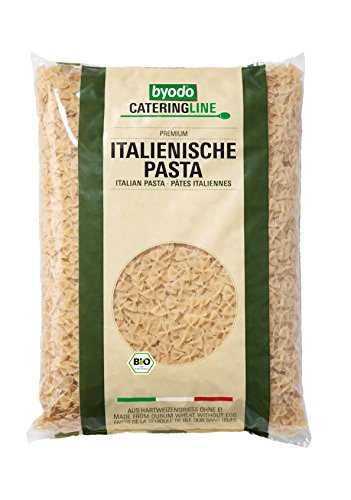 Byodo Farfalle semola, 1er Pack (1 x 5 kg Beutel) -Bio von Byodo