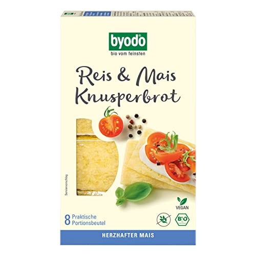 Byodo Knusperbrot Reis und Mais mit Salz 160 g von Byodo