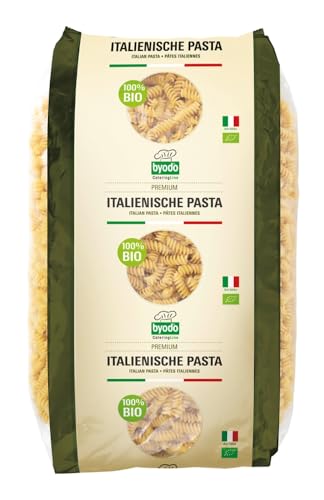 Byodo Bio Penne Hell – Italienische Premium-Pasta aus 100% Bio-Hartweizengrieß, Perfekt für Saucen, Vegan & Vegetarisch, Ohne Zuckerzusatz, Traditionell mit Bronze-Matrizen Hergestellt, 5kg Packung von Byodo