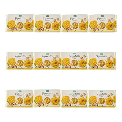 Tagliatelle Hell/Semola Nester, Byodo – 500g Premium Bio Pasta, Ideal für italienische Gerichte, Hohe Proteinquelle, Kochfest & Geschmacksintensiv von Byodo