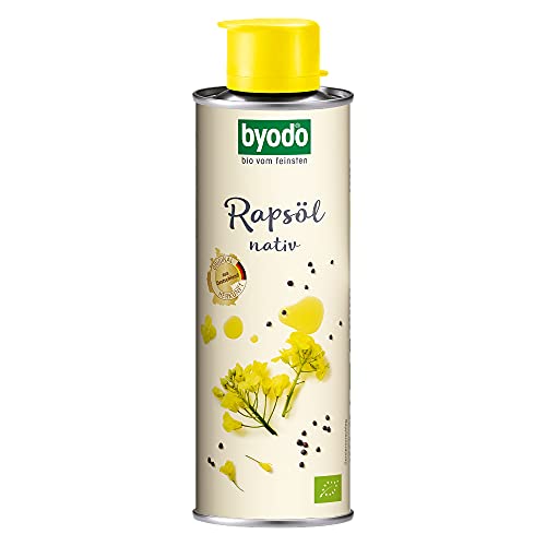 Byodo Bio Rapsöl, nativ - in der Dose 0,25 l (1 x 250 ml) von Byodo
