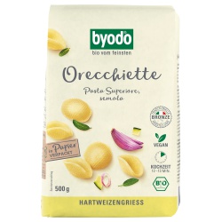 Hartweizen-Orecchiette von Byodo