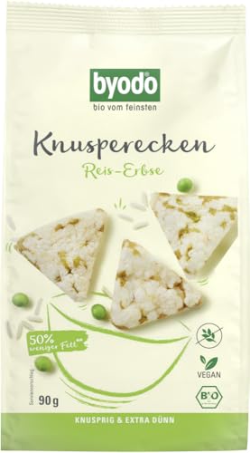 Knusperecken Reis-Erbse, 90 g 1 x 90 gr Knusperecken Reis-Erbse, 90 g 1 x 90 gr von Byodo