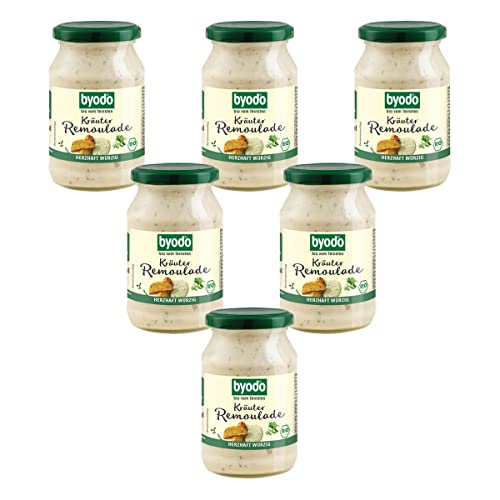 Byodo Bio Kräuter Remoulade 50% Fett (6 x 250 ml) von Byodo