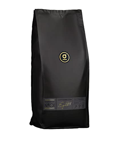 Espresso N°01 von Coffee858 - Espresso Blend bestehend aus 75% Arabica Bohnen aus Brasilien & Guatemala und 25% Edelrobusta (1000g) von C°858