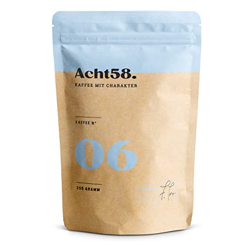 Kaffee N°06 – von Hand geröstet – Feinster Single Origin Arabica – Kaffee-Bohnen für Vollautomat und Filter (250 GR) von C°858