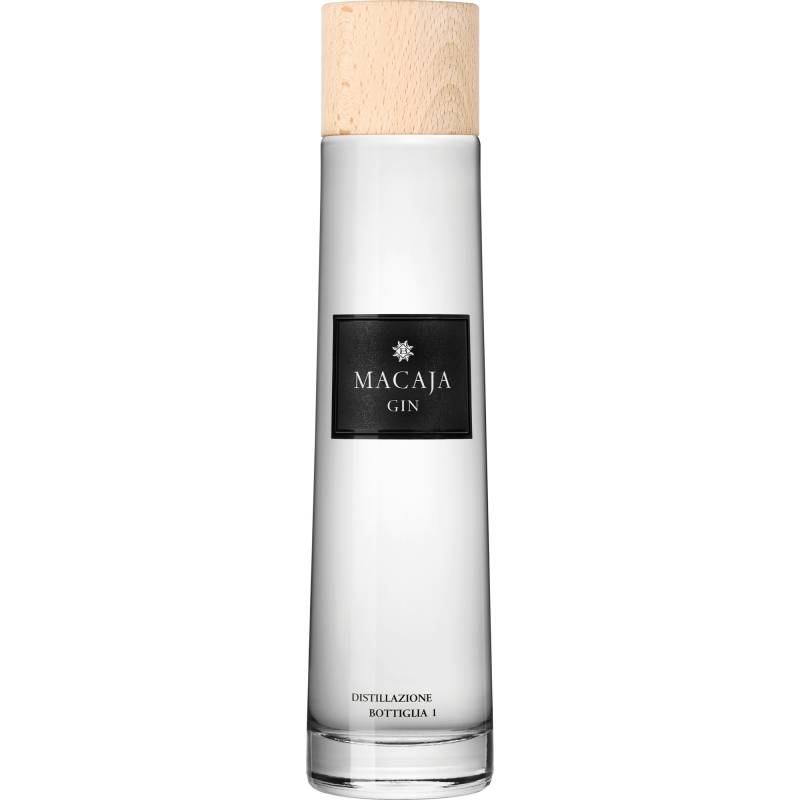 Macaja Gin, 0,5 L, 46,8% vol, Piemont, Spirituosen von C. Bocchino & C.S.p.A., IT-14053 Canelli (AT)