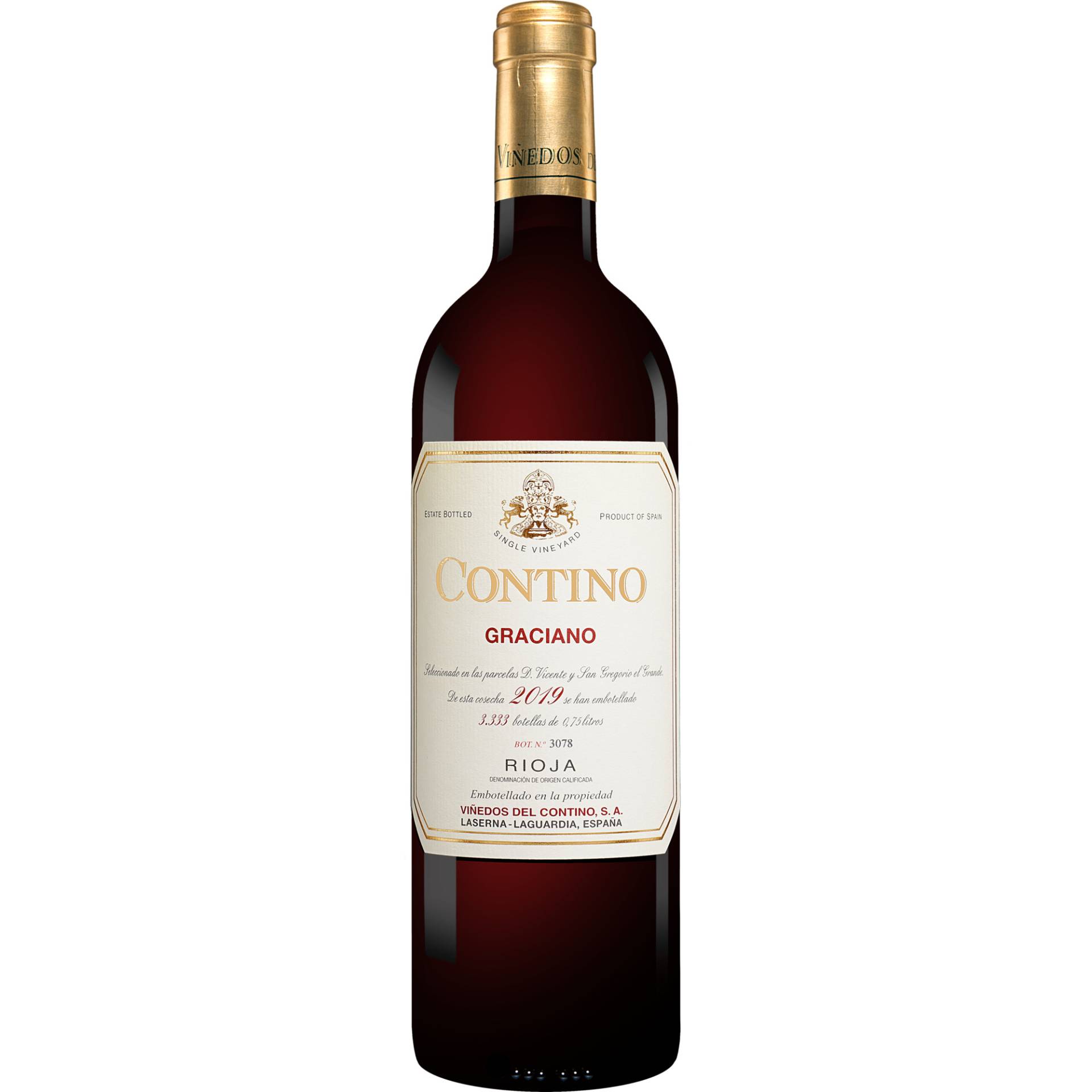 Contino Graciano 2019 0.75L 13.5% Vol. Rotwein Trocken aus Spanien Contino Graciano 2019 0.75L 13.5% Vol. Rotwein Trocken aus Spanien von C.V.N.E. - Viñedos de Contino